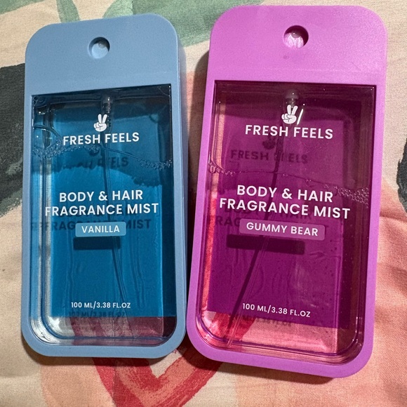 Body & Hair Fragrance Mist Set - Blue and Purple - Picture 1 of 3